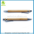 Bamboo Stationery Recycled Ball Pen With Mechanical Pencil